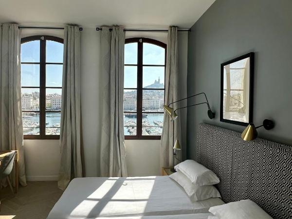 Hotel Belle-Vue Vieux-Port : photo 1 de la chambre chambre lits jumeaux supérieure - vue sur vieux port