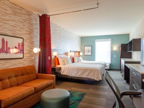 Home2 Suites By Hilton Atlanta Camp Creek Parkway, Ga : photo 1 de la chambre studio avec 2 lits queen-size - non-fumeurs
