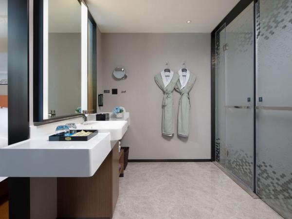 Hampton by Hilton Hangzhou Zhuantang Academy of Fine Arts : photo 2 de la chambre chambre lit king-size de luxe - vue sur montagne