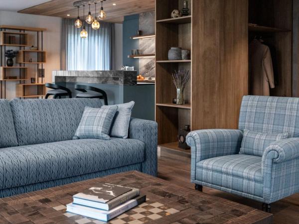 Tschuggen Grand Hotel - The Leading Hotels of the World : photo 4 de la chambre suite two-bedroom mountain loft