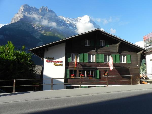 Hotel Tschuggen : photo 5 de la chambre chambre simple avec salle de bains commune