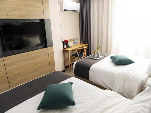 Thank Inn Plus Dongguan Dalingshan : photo 1 de la chambre chambre lits jumeaux supérieure
