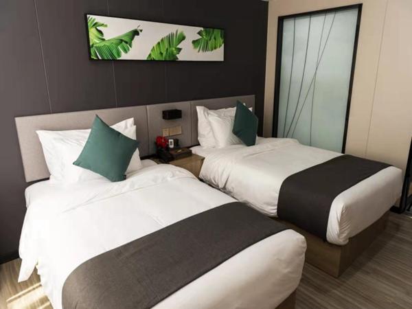 Thank Inn Plus Dongguan Dalingshan : photo 1 de la chambre chambre lits jumeaux premier 