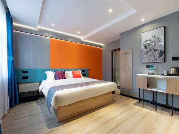 Junyi Hotel Wuhan Liuduqiao Subway Station : photo 5 de la chambre chambre double recommandée