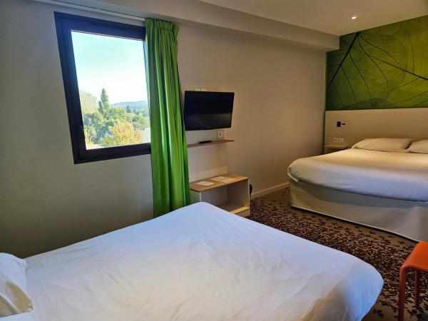 ibis styles Villeneuve Sur Lot : photo 5 de la chambre chambre double standard avec canapé-lit