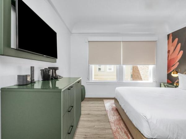 Nob Hill Hotel : photo 4 de la chambre chambre lit queen-size - accessible aux personnes à mobilité réduite