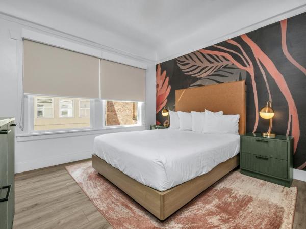 Nob Hill Hotel : photo 7 de la chambre chambre lit queen-size - accessible aux personnes à mobilité réduite