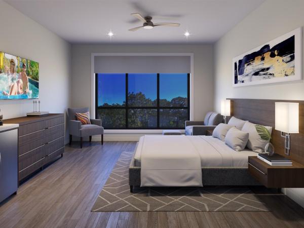 The Grove Resort & Water Park Orlando : photo 1 de la chambre studio lit king-size terrasses (accès gratuit au parc aquatique)