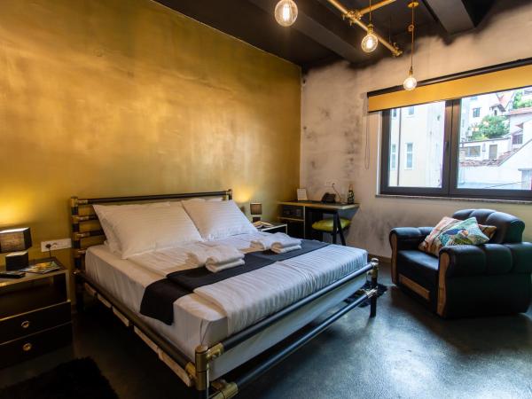 Timeout Heritage Hotel Zagreb : photo 3 de la chambre chambre double - vue sur ville haute