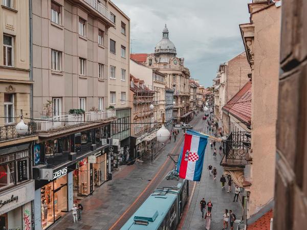 Chillout Hostel Zagreb : photo 7 de la chambre lit simple dans dortoir de 8 lits