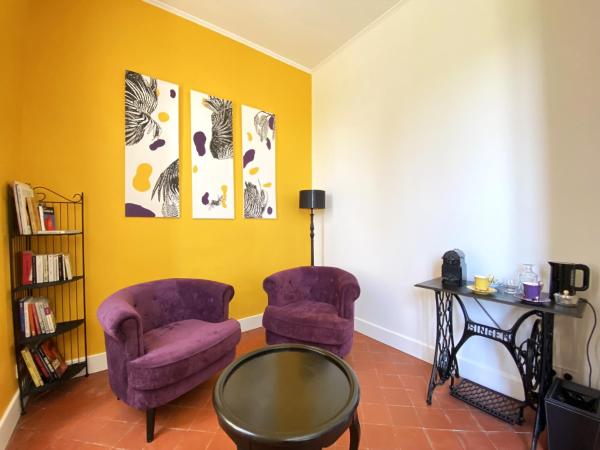 Domaine de Lanis - Maison d'hôtes avec parc et piscine : photo 2 de la chambre chambre double - vue sur jardin