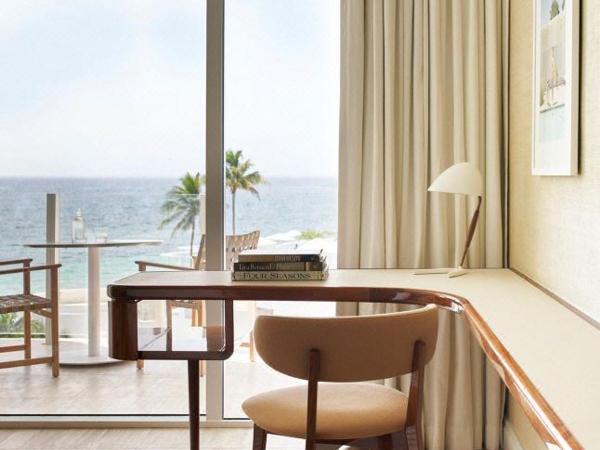 Four Seasons Hotel and Residences Fort Lauderdale : photo 2 de la chambre chambre lit king-size pour personnes à mobilité réduite - vue superbe sur océan