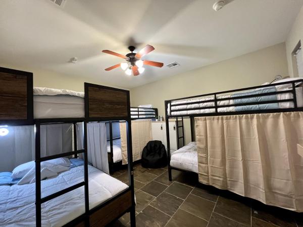 MyCrib Houston Hostel : photo 5 de la chambre lits superposés dans dortoir masculin 