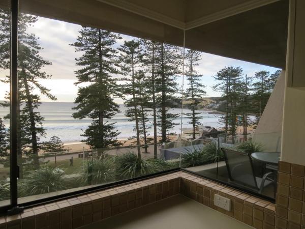 Manly Paradise Motel & Apartments : photo 10 de la chambre appartement 2 chambres - vue sur mer