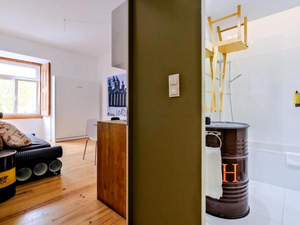 Chiado Arty Flats : photo 7 de la chambre appartement 1 chambre avec terrasse - vue sur ville