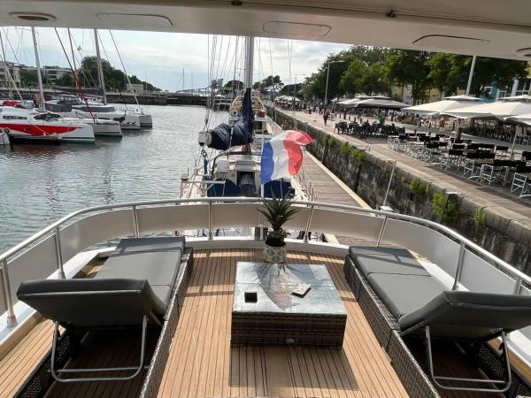 Yacht Aquamarina vieux port La Rochelle : photo 6 de la chambre cabine familiale dans un bateau