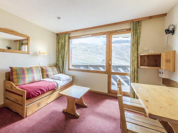 Résidence & Spa Les Temples du Soleil - Val Thorens : photo 5 de la chambre appartement cuzco e09 avec balcon - vue sur montagnes 