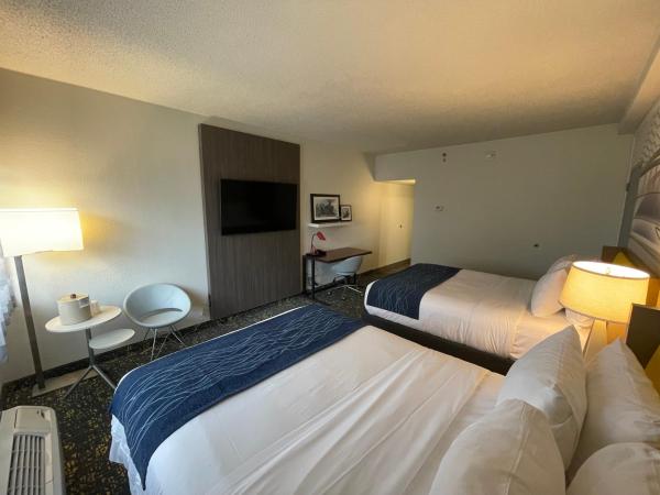 Saint Louis Airport Hotel : photo 2 de la chambre hébergement avec 2 lits queen-size