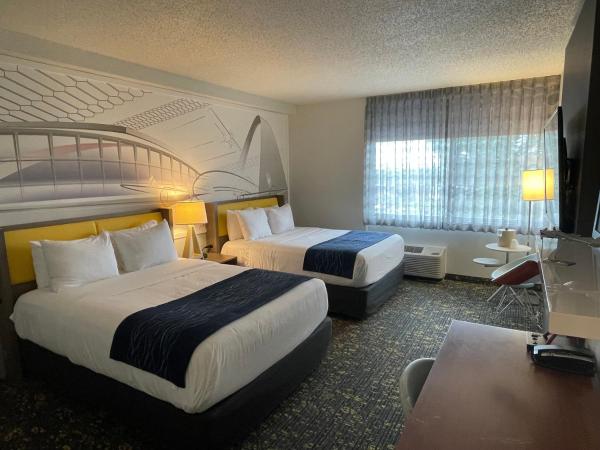 Saint Louis Airport Hotel : photo 8 de la chambre hébergement avec 2 lits queen-size
