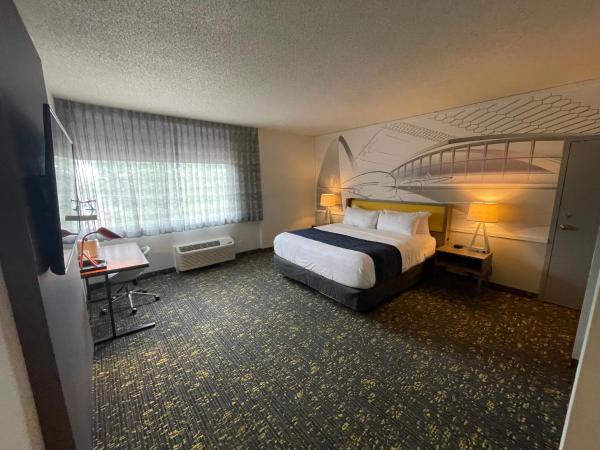 Saint Louis Airport Hotel : photo 2 de la chambre chambre lit king-size pour personnes à mobilité réduite