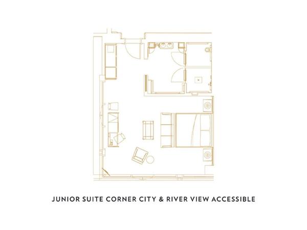 Casa Cipriani New York : photo 6 de la chambre suite junior d'angle pour personnes à mobilité réduite - vue sur ville
