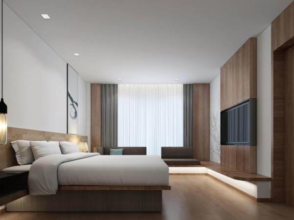 Fairfield by Marriott Ningbo Yinzhou : photo 1 de la chambre chambre lit king-size deluxe - vue sur ville