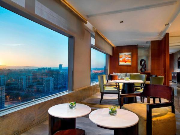 Sheraton Grand Beijing Dongcheng Hotel : photo 3 de la chambre chambre club avec lits jumeaux, accès au salon club, chambre 2 lits doubles