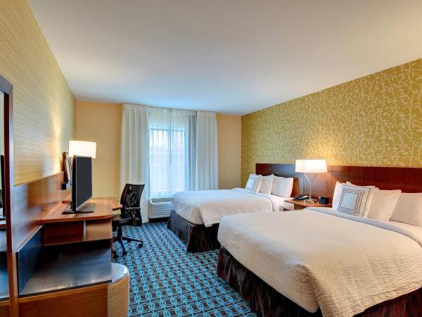 Fairfield Inn & Suites by Marriott Nashville Downtown-MetroCenter : photo 1 de la chambre chambre avec 2 grands lits queen-size 