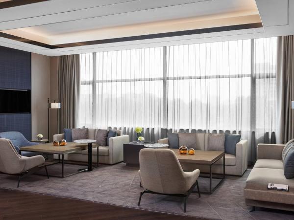 Shanghai Marriott Hotel Kangqiao : photo 2 de la chambre chambre lit king-size exécutive