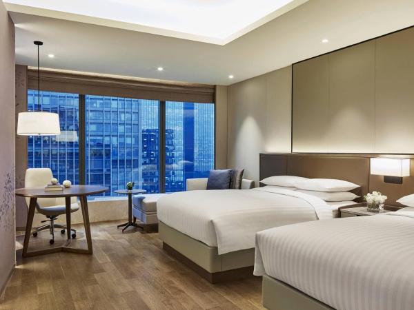 Hangzhou Marriott Hotel Qianjiang : photo 2 de la chambre chambre exécutive avec 2 lits doubles