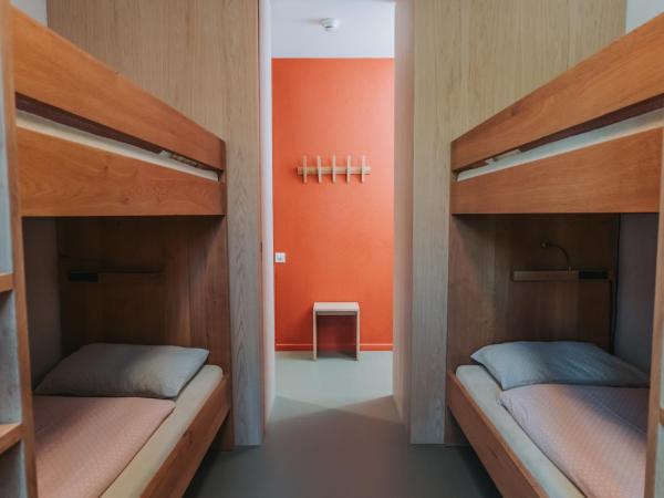 Montreux Youth Hostel : photo 4 de la chambre chambre sextuple avec salle de bains commune