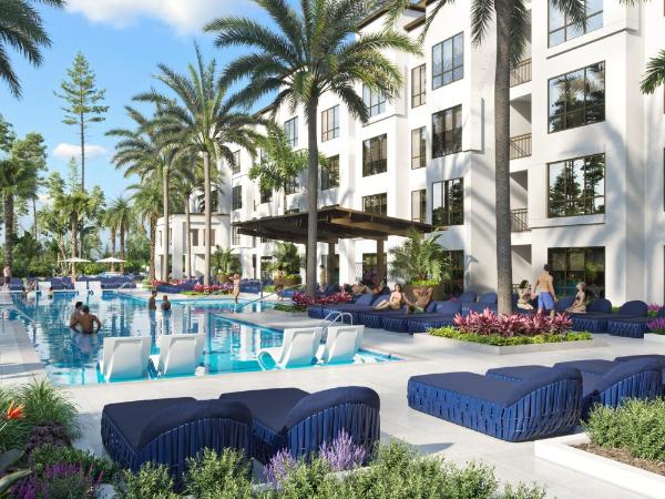 The Grove Resort & Water Park Orlando : photo 3 de la chambre studio lit king-size terrasses (accès gratuit au parc aquatique)