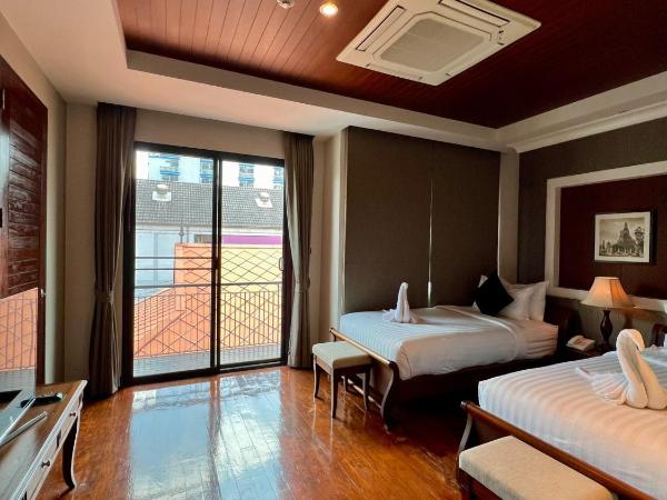 Yotaka Bangkok Hotel : photo 5 de la chambre petite chambre lits jumeaux