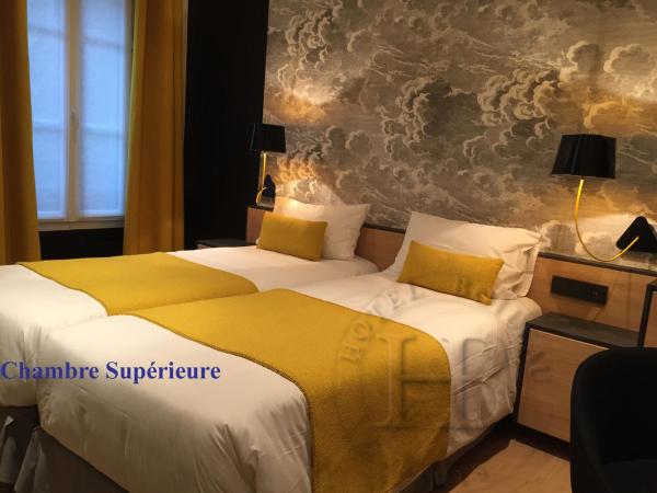 Hotel Boileau : photo 5 de la chambre chambre double ou lits jumeaux supérieure