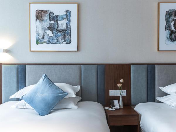 Hangzhou West Lake Wulin Pagoda Junting Design Hotel : photo 4 de la chambre chambre lits jumeaux deluxe