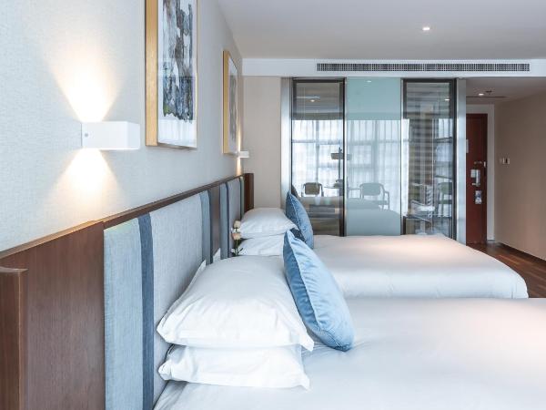 Hangzhou West Lake Wulin Pagoda Junting Design Hotel : photo 2 de la chambre chambre lits jumeaux deluxe