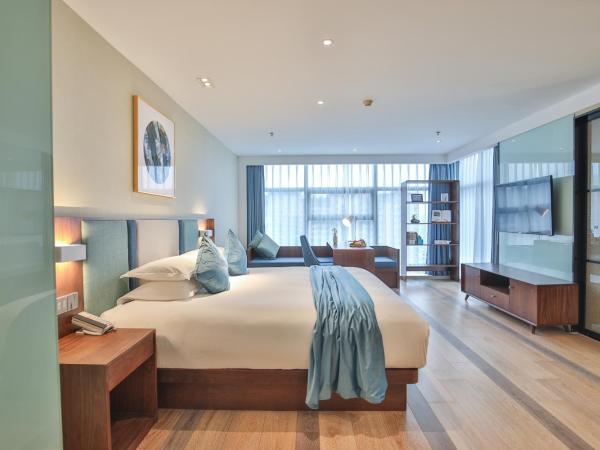 Hangzhou West Lake Wulin Pagoda Junting Design Hotel : photo 2 de la chambre chambre double exécutive