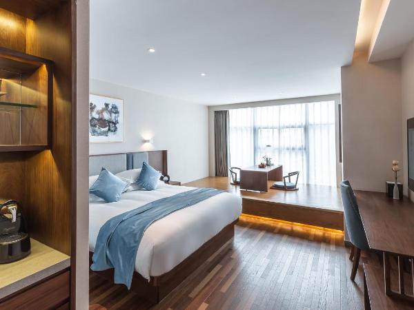 Hangzhou West Lake Wulin Pagoda Junting Design Hotel : photo 3 de la chambre chambre double de style japonais