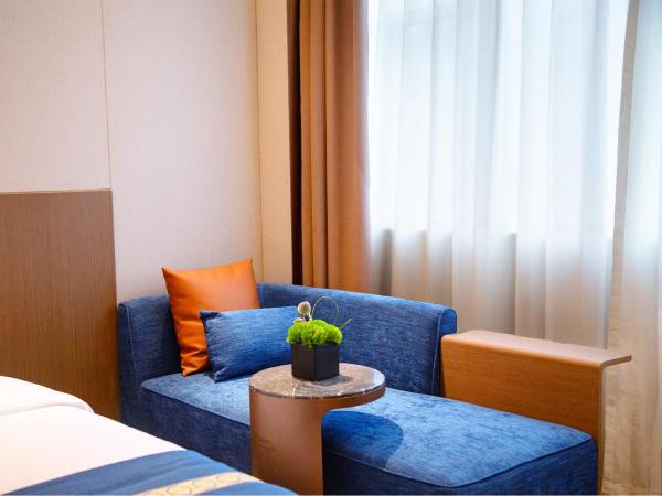 Guangdong Yingbin Hotel-Free Canton Fair Shuttle Bus : photo 3 de la chambre chambre lits jumeaux supérieure