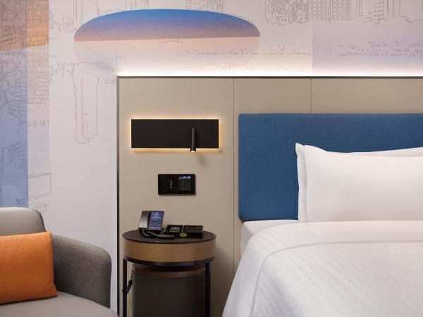 Hampton by Hilton Shenzhen Bao'an Airport : photo 4 de la chambre chambre supérieure lit queen-size