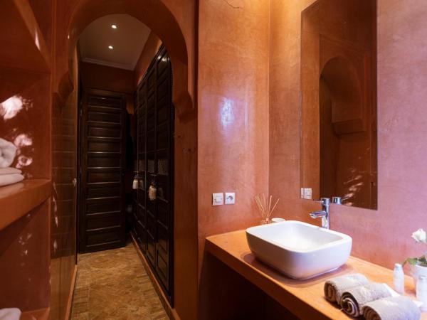 Villa Serena Marrakech - Maison d'hôtes : photo 5 de la chambre chambre double - vue sur jardin