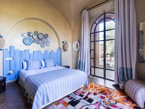 Villa Serena Marrakech - Maison d'hôtes : photo 1 de la chambre chambre double - vue sur jardin