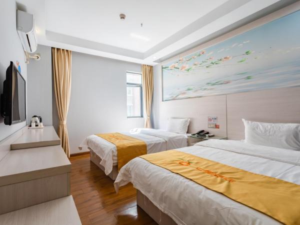 Qi Cheng Hotel - Shenzhen North Railway Station : photo 1 de la chambre chambre lits jumeaux deluxe