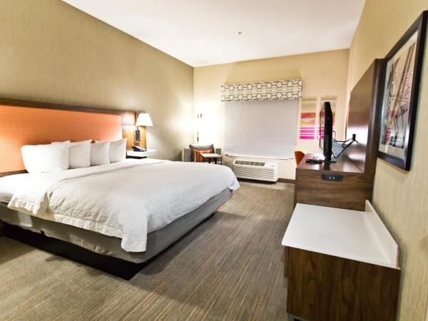 Hampton Inn & Suites Sacramento-Auburn Boulevard : photo 3 de la chambre chambre king non-fumeurs avec réfrigérateur & micro-ondes