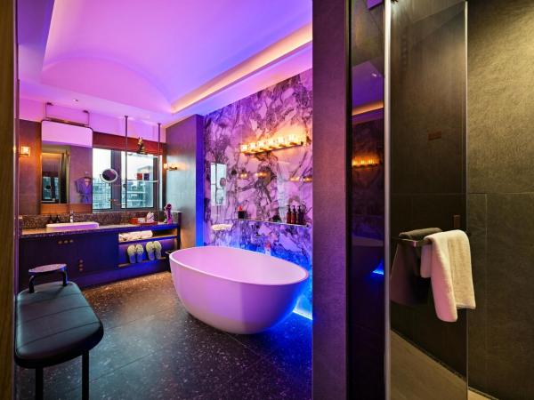 广州萝岗科学城骑士物语酒店Arthur Hotel Luogang Guangzhou-Free Shuttle Bus For Canton Fair : photo 4 de la chambre chambre lit king-size deluxe
