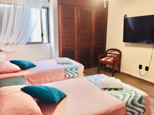 Cancun Ocean View FLAMINGO PLUS : photo 2 de la chambre chambre lits jumeaux