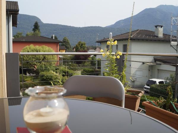 Casa Diana Locarno-Cugnasco : photo 4 de la chambre chambre double avec terrasse