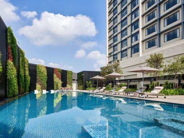 Hyatt Place Johor Bahru Paradigm Mall : photo 2 de la chambre chambre lits jumeaux - vue sur ville