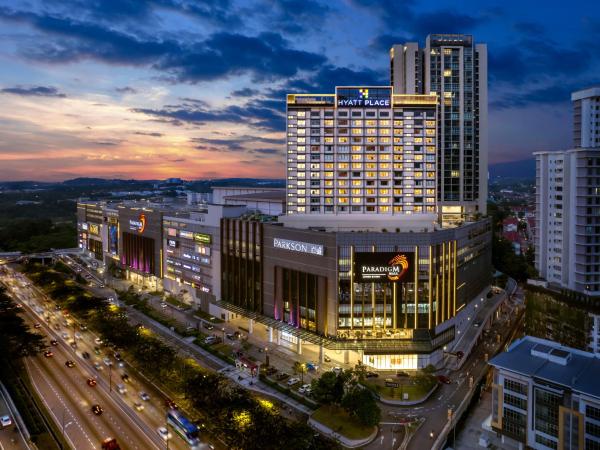 Hyatt Place Johor Bahru Paradigm Mall : photo 1 de la chambre chambre lits jumeaux - vue sur ville
