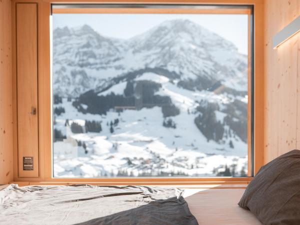 Revier Mountain Lodge Adelboden : photo 5 de la chambre chambre double - vue sur montagne